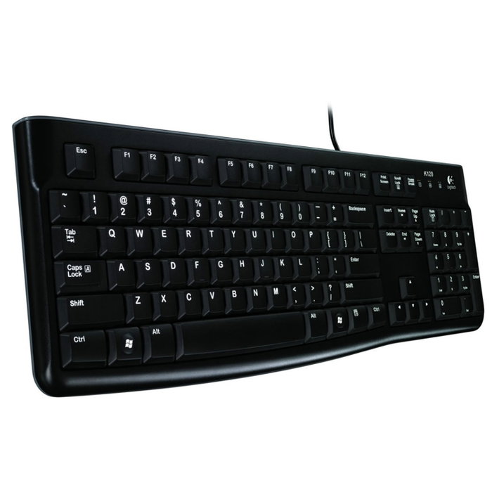 Logitech K120 Teclado USB QWERTY Español Negro